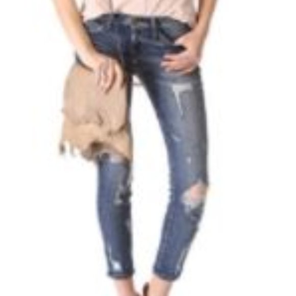 Current/Elliot Jeans Jodie Stiletto Blue Size 26 - Picture 12 of 13